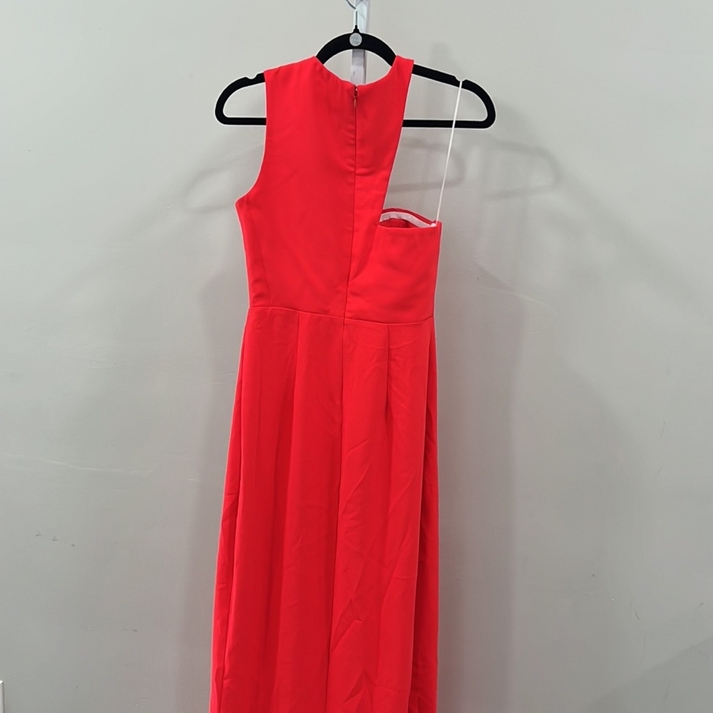 Amanda Uprichard x REVOLVE Gilda Gown in Crimson - Picture 6 of 10